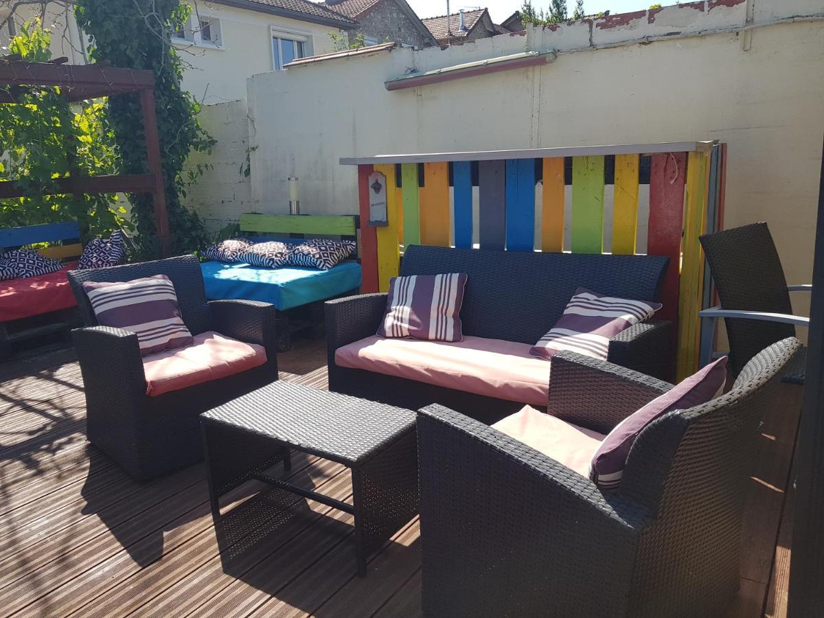 2 Chambres D 'Hotes Chez Un Particulier Avec Piscine Saint-Leu-la-Foret Exterior foto